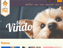 Tablet Screenshot of conexaopet.com.br